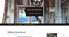 Desktop Screenshot of fullofgraces.com
